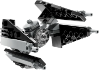 Klocki Lego Star Wars 30685 Mini model TIE Interceptor, 48 el. model myśliwca, wiek dziecka 6 lat+