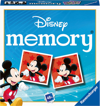 Ravensburger, Disney, Gra pamięciowa Memory, 48 el. dla dzieci w wieku 3+