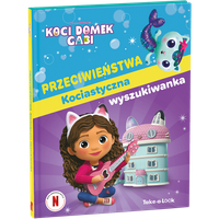 Koci Domek Gabi, Książka z zadaniami: Przeciwieństwa. Kociastyczna wyszukiwanka.; książka z tekstem i kolorowymi ilustracjami z bajki, twarda oprawa, format 21 x 26 cm