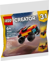 Lego Creator 30691 Mały monster truck do przebudowania, 55 el., wiek dziecka 6 lat+