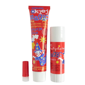 Klej Magic 2w1 KAMABEN w Tubce i Sztyfcie – Idealny do Papieru, Tkanin, DIY