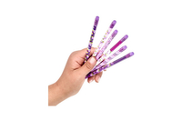 Pachnące ołówki z gumką, winogronowe, 6 sztuk, Ooly