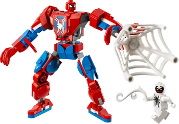 Klocki Lego Marvel Super Heroes 76308 Mech Spider-Mana kontra Anti-Venom, 107 el. w tym 2 minifigurki