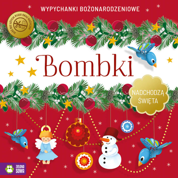 Wypychanki Bożonarodzeniowe - Bombki - Książeczka z wypychankami - Ozdoby świąteczne