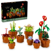 Klocki Lego Icons 10329 Małe roślinki, 758 elementów, seria Botanicals, idealne jako prezent