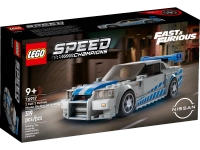 Klocki Lego Speed Champions 76917 Nissan Skyline GT-R (R34) z filmu „Za szybcy, za wściekli”, 319 el., wiek dziecka 9+