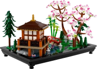 Klocki Lego Icons 10315 Zaciszny ogród, rozbudowany zestaw 1363 elementy, wzorowany na tradycyjnym japońskim ogrodzie, wiek 18 lat+