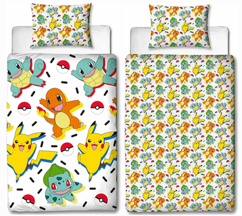 Pokemon, Pościel dwustronna