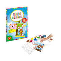 Piaskowe malowanki: świnka i zajączek BL