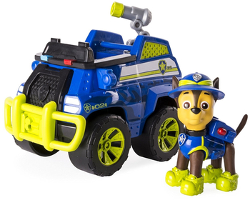 Psi Patrol - figurka Chase i radiowóz - seria Ratunek w dżungli