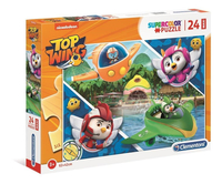 Ptasia Akademia: puzzle maxi 24 el. Clementoni - Top Wings
