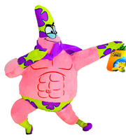 Maskotka PATRYK ROZGWIAZDA, Spongebob: na suchym lądzie, 34 cm