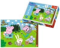 Świnka Peppa, Puzzle dla dzieci, Piknik pod lasem, 30 el.