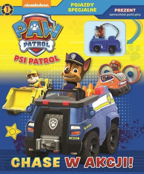 Psi Patrol - książka - seria Pojazdy specjalne - Chase w akcji - Skye w akcji