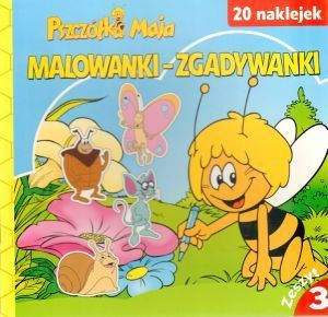 Malowanki Zgadywanki - Pszczółka Maja, Zeszyt 3, Olesiejuk
