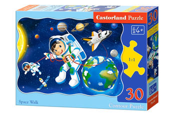 Puzzle dla dzieci - Astronauta w kosmosie - 30 el. - Castorland