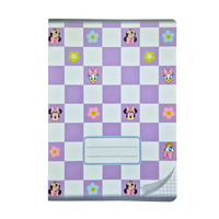 Zeszyt szkolny A5 16k Kratka bez marginesów Myszka Minnie Daisy dla Dziewczynki