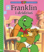 Książeczka opowiadanie żółw Franklin i dzidziuś, autor: Paulette Bourgeois, 32 strony, miękka oprawa, duże ilustracje, idealna książka dla małych dzieci