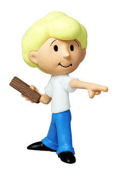 Figurka Chłopiec, Reksio, Tissotoys, 9 cm