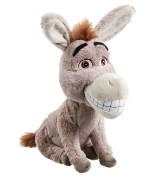 Shrek, Maskotka pluszowa Osioł, 25 cm