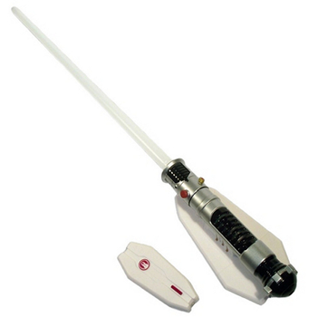 Star Wars - lampa ścienna na pilota - miecz Jedi