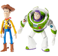 Toy Story 2 figurki: Chudy i Buzz Astral