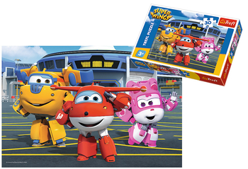 Super Wings puzzle Dżetek Frunia Śrubek 30 el.
