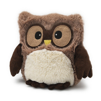 Termofor Sowa - wypełniony ziarnem prosa i lawendą - Inflex