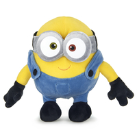 Minionki, przytulanka Minionek Bob z pluszu, 22 cm
