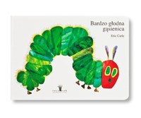 Bardzo głodna gąsienica, książka całokartonowa, aut. Eric Carle