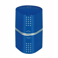 Temperówka ręczna z pojemniczkiem, Niebieska, Faber-Castell