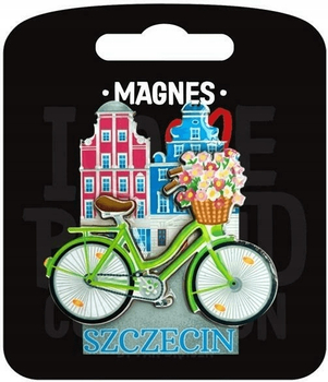 Magnes pamiątkowy na lodówkę Szczecin