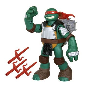 Żółwie Ninja figurka Raphael rzucający sztyletami 15 cm