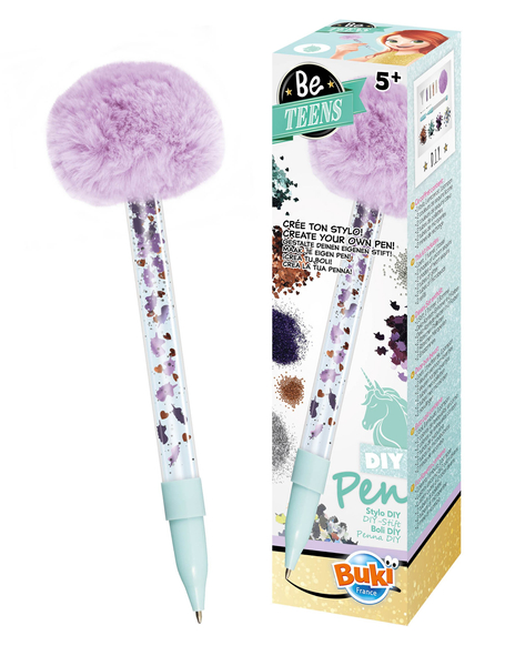 Buki Be Teens, Długopis do samodzielnego wykonania, Jednorożec, STYL02