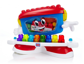 Mega Bloks - Tańczące Pianino - First Builders - Billy Beats