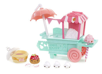 Num Noms - Wózek ze słodyczami i figurki - MGA