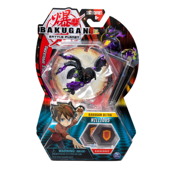 Spin Master, Bakugan Battle Planet, Figurka Ultra Nillious i karty zdolności i postaci