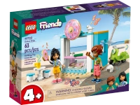 Klocki Lego Friends 41723 Cukiernia z pączkami, 63 elementy, oryginalny zestaw, 2 figurki, skuter, idealny pomysł na prezent dla dziewczynek w wieku 4 lata+
