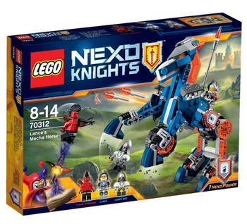 Lego 70312 - klocki - Nexo Knights - Mechaniczny Koń Lance'a