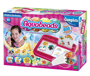 Aquabeads - zestaw kreatywny - Tęczowa stacja