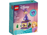 Klocki Lego Disney Princess 43214 Wirująca Roszpunka, 89 elementów, zestaw dla dziewczynki, idealny na prezent, wiek 5 lat+