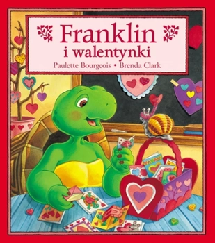 Żółw Franklin, Książka opowiadanie z obrazkami, Franklin i Walentynki, miękka oprawa, format 19 x 22 cm, 32 str.
