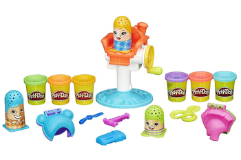 Play-Doh - zestaw - ciastolina - Szalony Fryzjer